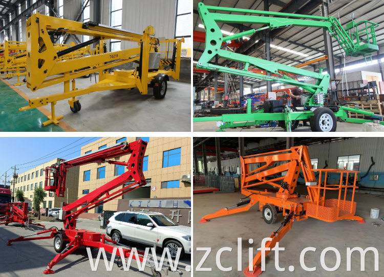 Towable Trailer Boom Lift